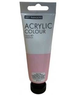 Акрилна боя Art Ranger - Пастелно розов, 75 ml 