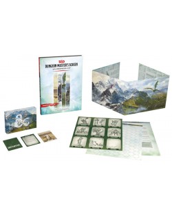 Аксесоар за ролева игра Dungeons & Dragons - Dungeon Master's Screen Wilderness Kit