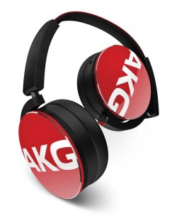 Слушалки AKG Y50 - червени