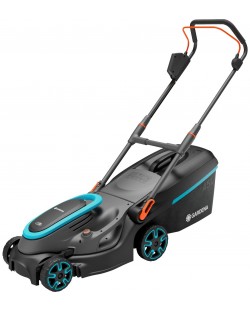 Акумулаторна косачка Gardena - Powermax 37/36V P4A Set, 18V, 2х4Ah, 37 cm, с 2 батерии и зарядно