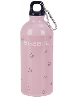 Алуминиева бутилка за вода Gabol Icon - 600 ml