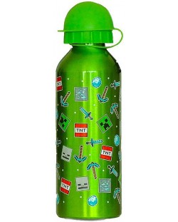 Алуминиева бутилка Minecraft - 500 ml, асортимент