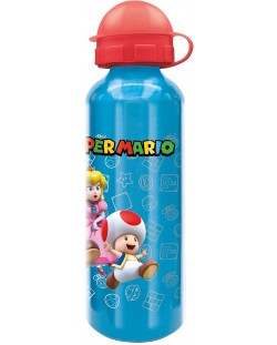 Алуминиева бутилка Stor Super Mario - 530 ml