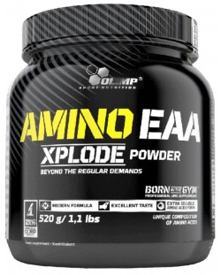 Amino EAA Xplode, студен чай праскова, 520 g, Olimp