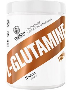 L-Glutamine 100%, 400 g, Swedish Supplements