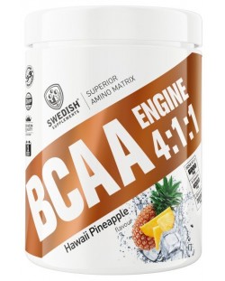 BCAA Engine 4:1:1, ананас, 400 g, Swedish Supplements