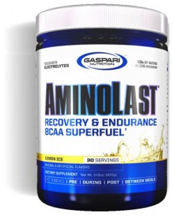 Aminolast, лимон, 420 g, Gaspari Nutrition