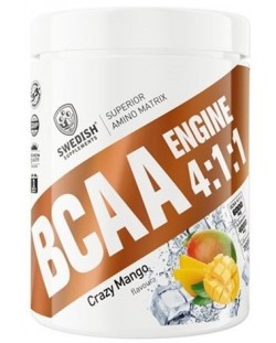 BCAA Engine 4:1:1, манго, 400 g, Swedish Supplements