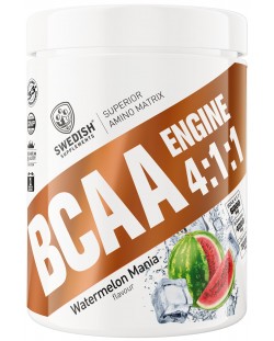 BCAA Engine 4:1:1, диня, 400 g, Swedish Supplements