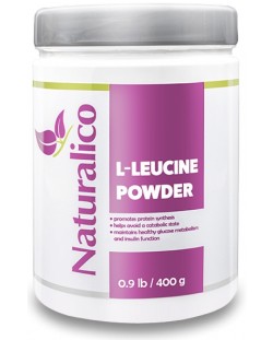 L-Leucine Powder, 400 g, Naturalico