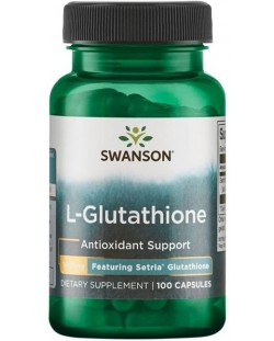 L-Glutathione, 100 mg, 100 капсули, Swanson