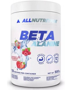 Beta Alanine, raspberry - strawberry, 500 g, AllNutrition