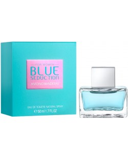 Antonio Banderas Seduction Тоалетна вода Blue Seduction For Her, 50 ml