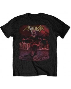 Тениска Rock Off Anthrax - Bloody Eagle World Tour 2018, черна