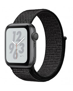 Смарт часовник Apple Nike + S4 - 40mm, сив, черен sport loop
