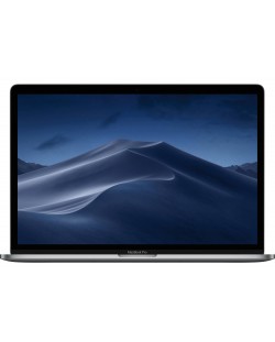 Лаптоп Apple MacBook Pro - 15", Touch Bar, сребрист