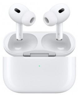 Безжични слушалки Apple - AirPods Pro 2nd Gen, TWS, ANC, бели