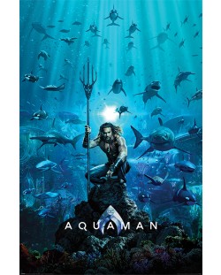 Макси плакат Pyramid - Aquaman - Teaser