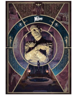 Арт принт FaNaTtik Horror: Universal Monsters - The Mummy (Limited Edition)