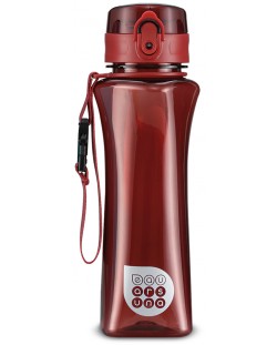 Бутилка за вода Ars Una - Червена, 500 ml