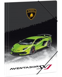 Папка с ластик Ars Una Lamborghini - А4