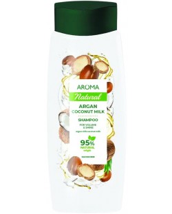 Aroma Natural Шампоан с масло от арган и кокосово мляко, 400 ml