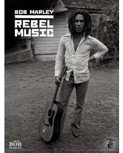 Арт принт Pyramid Music: Bob Marley - Rebel Music