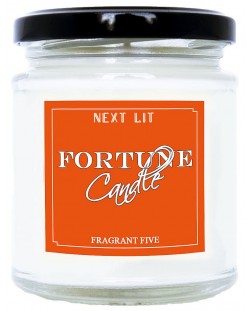 Ароматна свещ с късметче Next Lit Fortune Candle - Fragrant Five, на английски