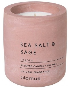 Ароматна свещ Blomus Fraga - S, Sea Salt & Sage, Withered Rose