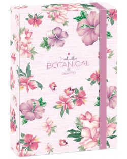 Кутия с ластик Ars Una Botanic Mallow А4