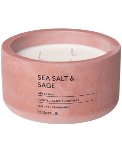 Ароматна свещ Blomus Fraga - XL, Sea Salt & Sage, Withered Rose