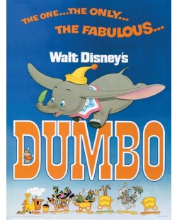 Арт принт Pyramid DIsney: Dumbo - The Fabulous