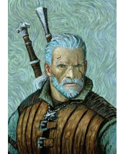 Арт принт CD Projekt Red Games: The Witcher - Geralt van Gogh