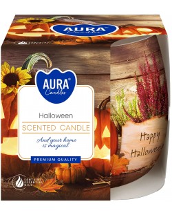 Ароматна свещ Bispol Aura - Halloween, 100 g