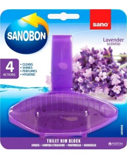 Ароматизатор за тоалетна Sano - WC Lavender, 55 g