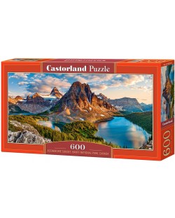 Панорамен пъзел Castorland от 600 части - Национален парк Банф, Канада