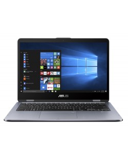 Лаптоп Asus Flip TP410UR-EC131T- 14.0" HD, LED Glare, Touch