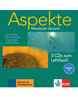 Aspekte 3: Немски език - ниво С1 (3 CD към учебника)