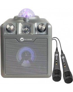 Аудио система N-Gear - Disco Star 710, сребриста