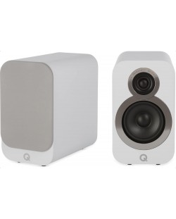 Аудио система Q Acoustics - 3010i, бяла/сива