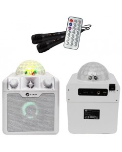 Аудио система N-Gear - Disco Block 410, бяла