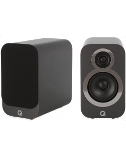 Аудио система Q Acoustics - 3010i, сива/черна