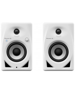 Аудио система Pioneer DJ - DM-40D-BT, 2.0, бяла