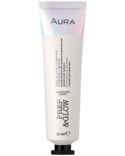 Aura Основа за грим Prep & Glow, 30 ml