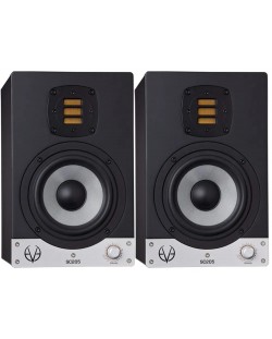 Аудио система EVE Audio - SC205, черна/сребриста