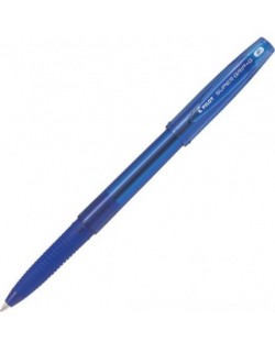 Автоматична химикалка стик Pilot Super Grip G - Синя, 0.7 mm
