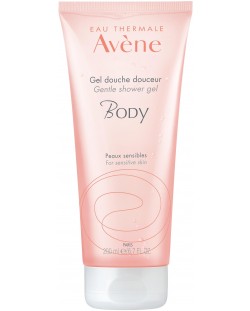 Avène Body Нежен душ гел, 200 ml