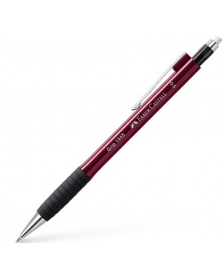 Автоматичен молив Faber-Castell Grip - 0.5 mm, бордо