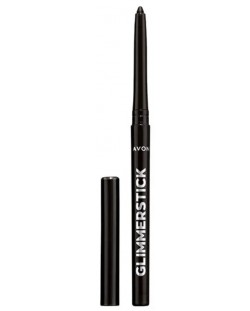 Avon Автоматичен молив за очи Glimmerstick, Brown Black, 0.28 g