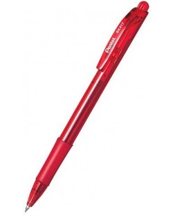 Автоматична химикалка Pentel BK417 - 0.7 mm, червена